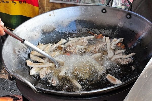 台南善化美食彩繪村熱香鹽酥雞魷魚腳地瓜好吃推薦